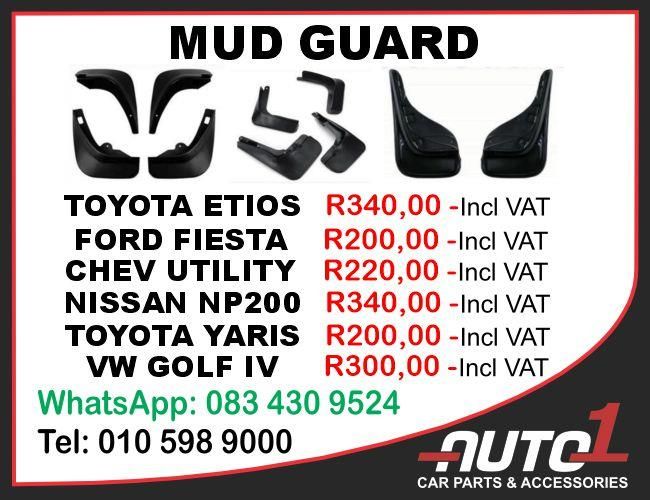 MUD GUARDS (FOR VARIOS CARS)