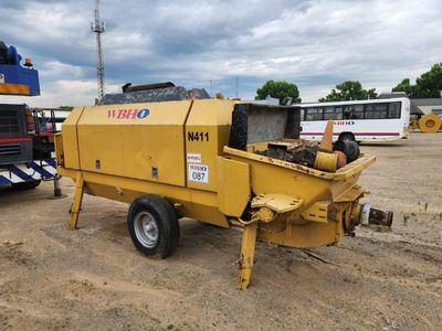 2006 Putzmeister BSA 1409D Static Concrete Pump