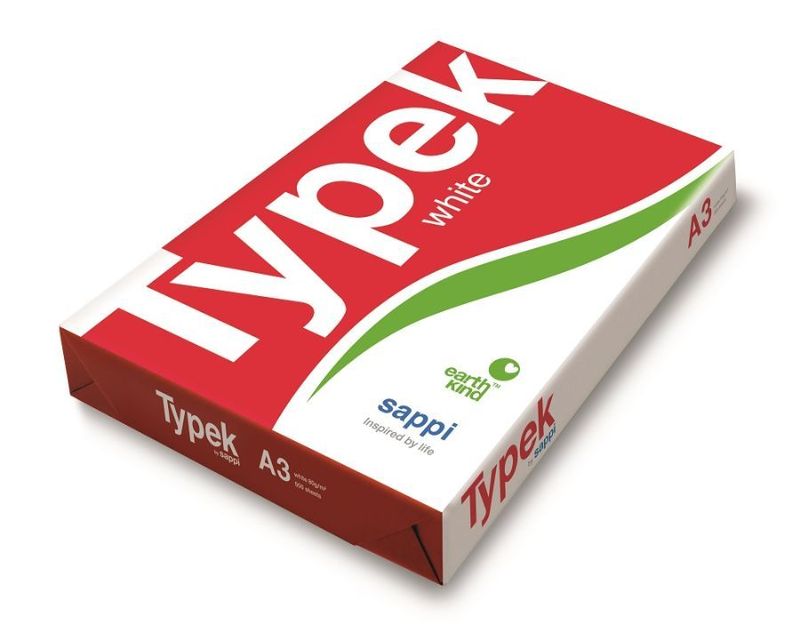 Typek A3 Printing Paper - 500 Sheets 80gsm - 1 Ream