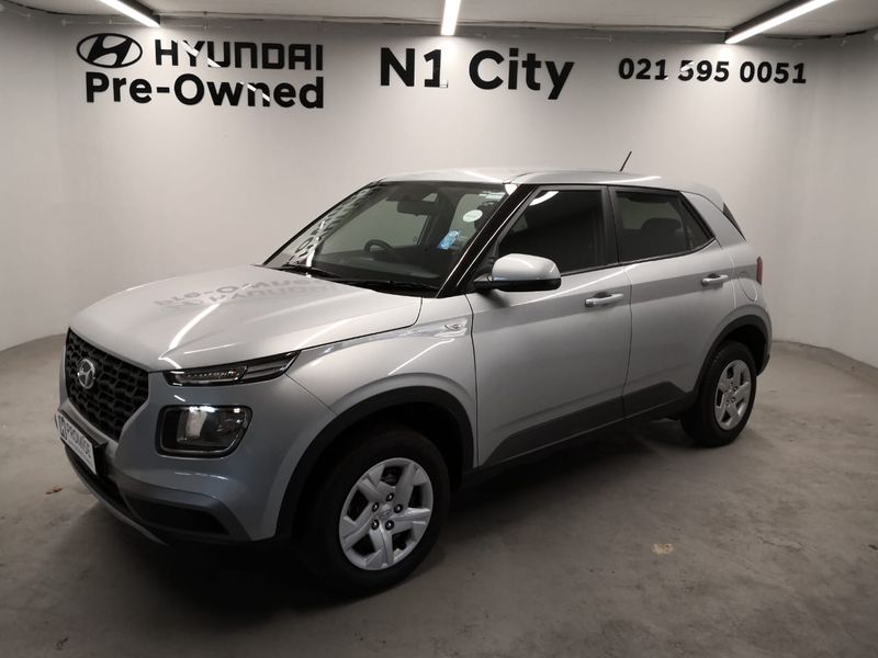 Silver Hyundai Venue MY19 1.0 TGDI Motion with 30000km available now!