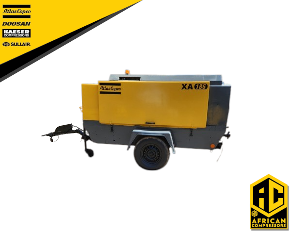 2011 ATLAS COPCO XA186 COMPRESSOR