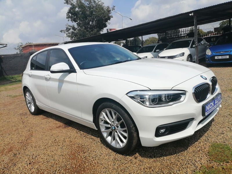 2017 BMW 120i 5-Door Steptronic, White with 50000km available now!
