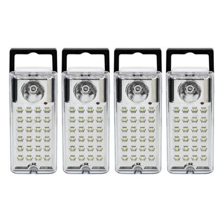 Waco - Rechargeable Lantern 24 x 0.2W 400lm - Pack of 4