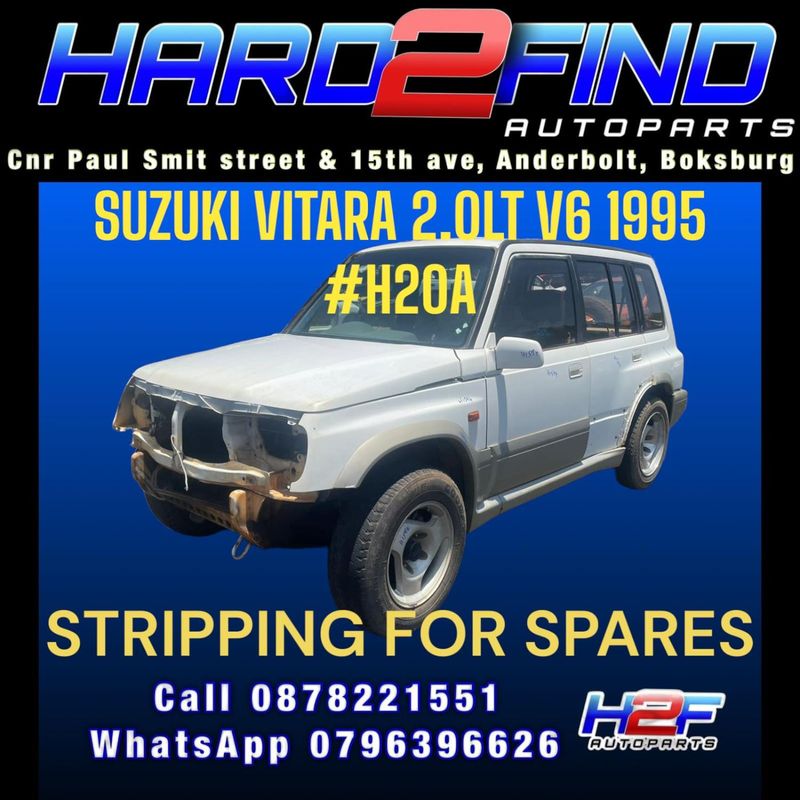 SUZUKI VITARA 2.0LT V6 1995 #H20A STRIPPING FOR SPARES