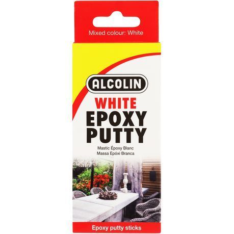 Alcolin Epoxy Putty White - 2 x 60g