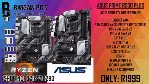 [brand New] Asus Prime B550 Plus Motherboard!!!