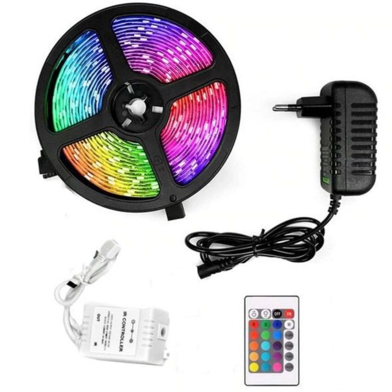 Flash - Striplight RGB Kit LED30 - 5m with Remote incl Battery