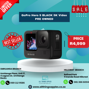 Gopro Hero 9 Black - Pre Owned