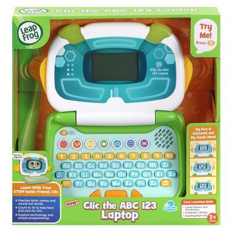 Leapfrog Clic The ABC 123 Laptop - Scout