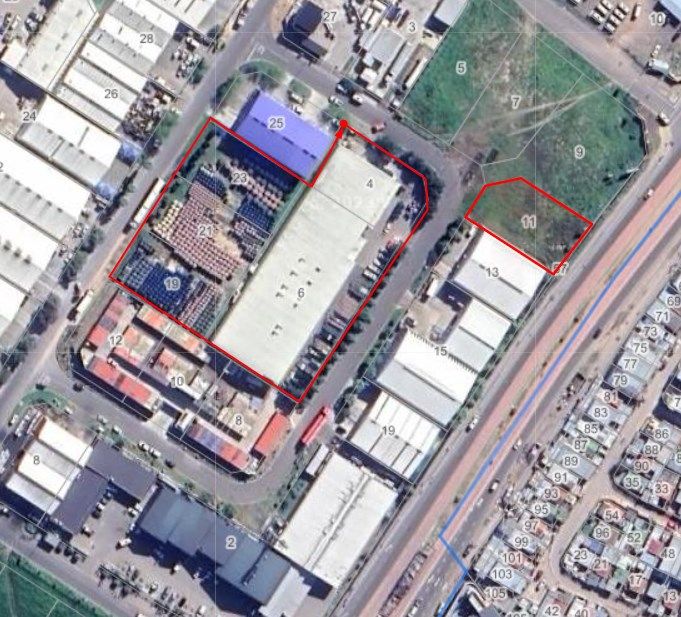 3000sqm Warehouse with 6000sqm of Vacant Land on 6 Erfs in Total.