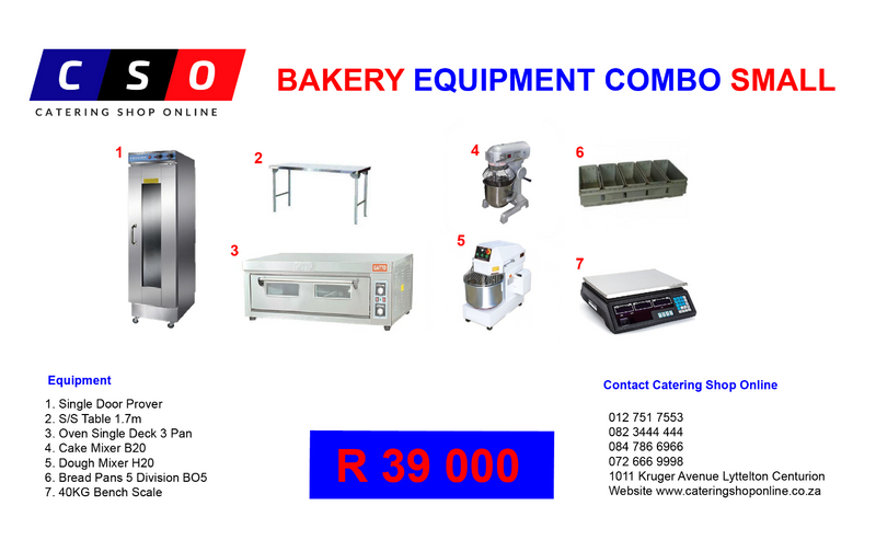 Bakery Equipment Combo Small Special Price R39 000