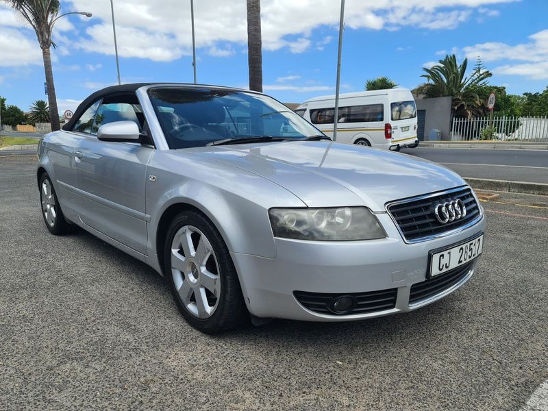 Silver Audi A4 Cabriolet 3.0 Multitronic with 88622km available now!