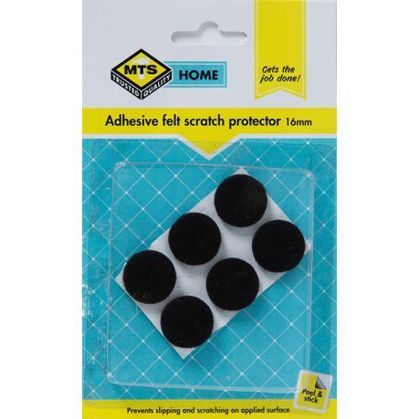 MTS Home Adhesive Scratch Protector 16mm 6 Piece