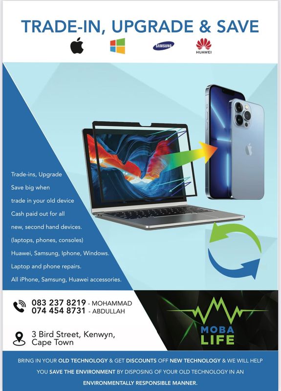 Looking to Fix your iPhone,Huawei,Samsung,MacBook?