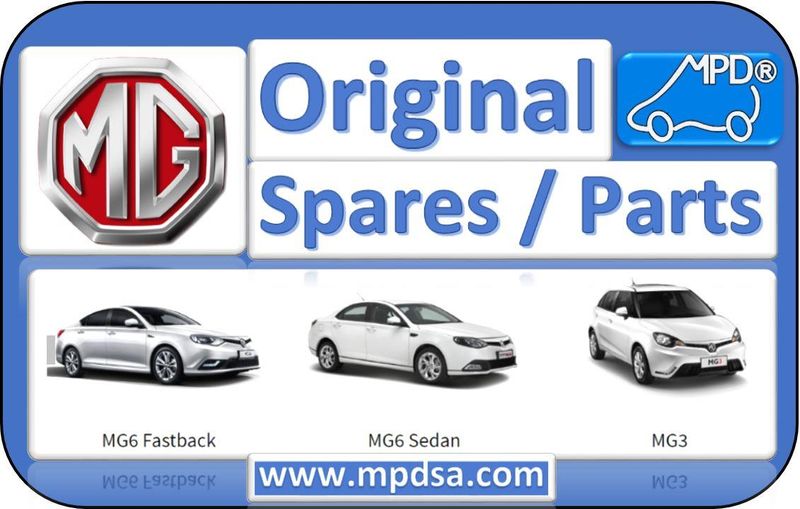 MG 6 AND MG 3 SPARES AND PARTS OFFICIAL AGENT IN SOUTH AFRICA - CALL US NOW