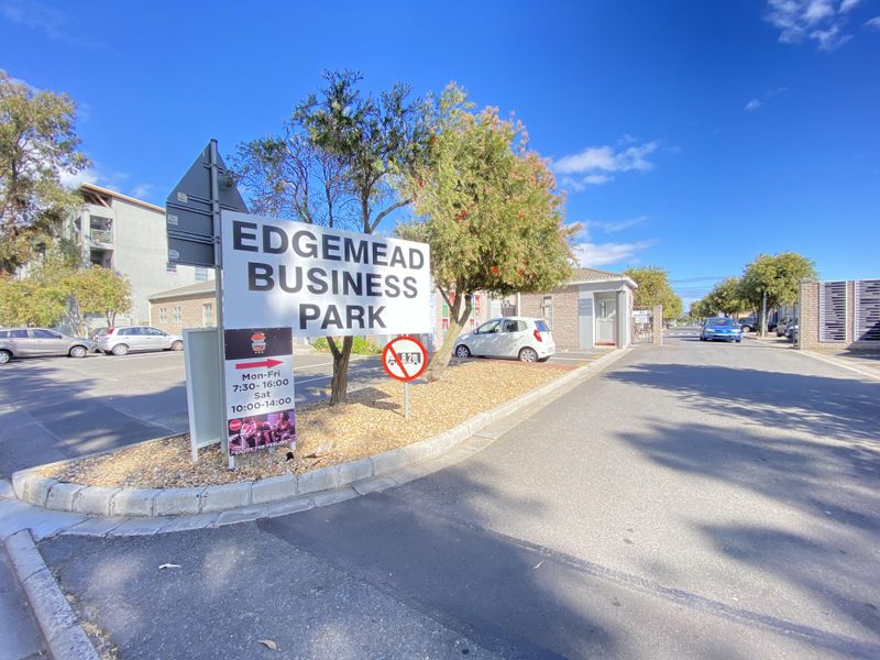 Office to let in popular Edgemead business park!