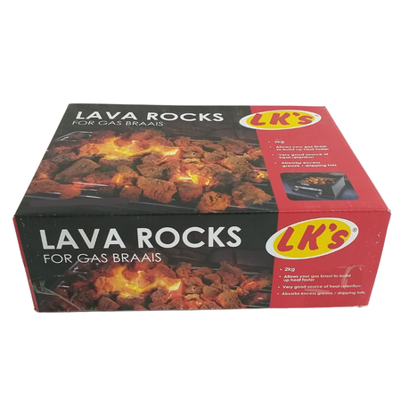 LK&#39;s Lava Rocks for Gas Braais