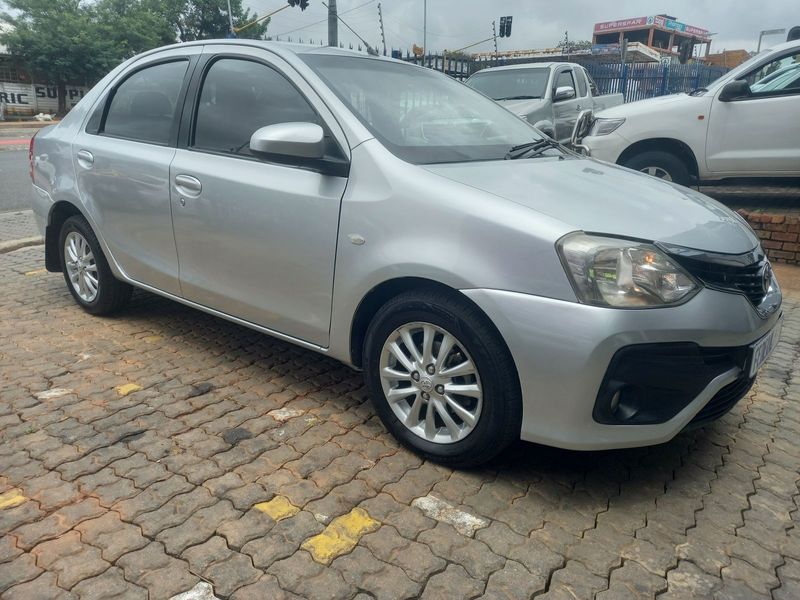 2018 Toyota Etios 1.5 Xs Sedan for sale!