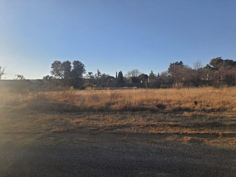 Vacant land with building plans for 4 townhouses for sale in Fochville