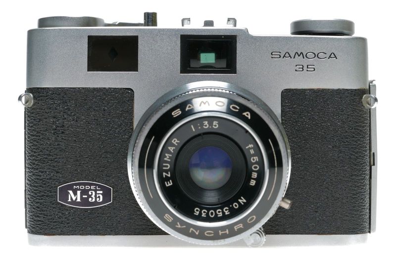 Samoca 35 Model M-35 Film Rangefinder Camera 1:3.5 f&#61;50mm