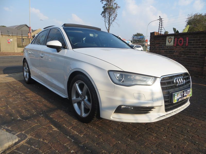 2016 Audi A3 Sedan 1.4 TFSI S S Tronic, White with 106000km available now!
