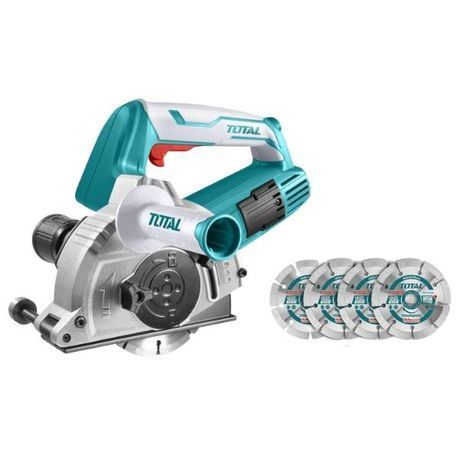 TOTAL - Wall Chaser 1500W Including 4 x Diamond Discs