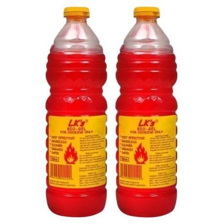 LK&#39;s - Bio Gel for Cooking 750ml (Pack of 2)