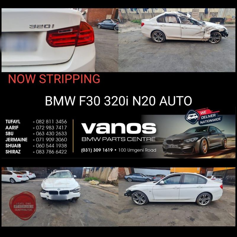BMW F30 320i N20 AUTO STRPPING FOR SPARES