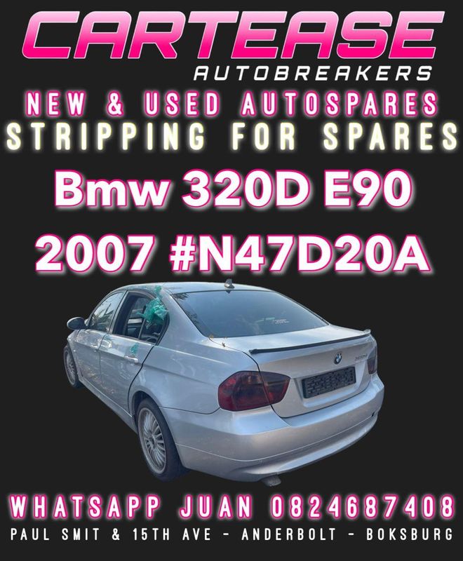BMW 320D E90 2007 #N47D20A BREAKING FOR PARTS