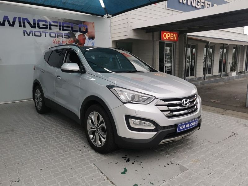 Hyundai Santa Fe 2.2 CRDI 4x4 Elite 7-Seater AT, Silver with 160321km, for sale!