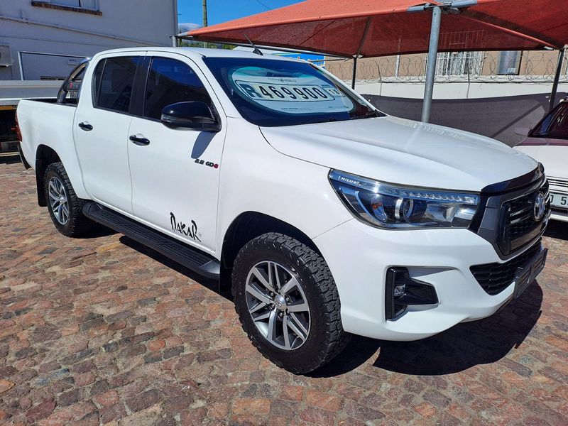 2018 Toyota Hilux 2.8 GD-6 D/Cab 4x4 Raider AT, White with 193000km available now!