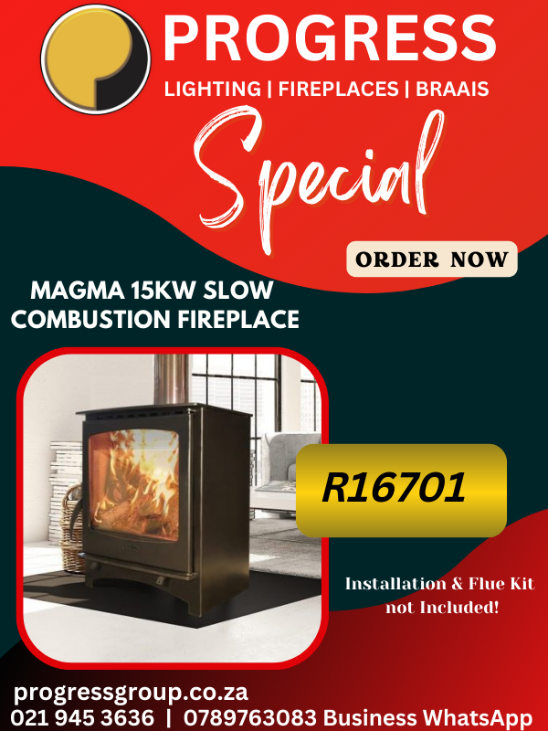MAGMA 15KW SLOW COMBUSTION STOVE
