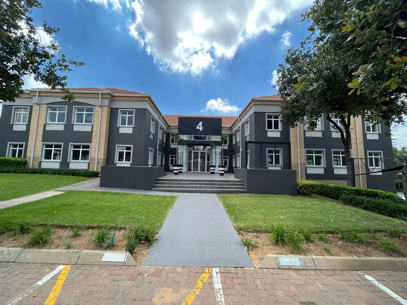 Commercial office building available for lease in Fourways