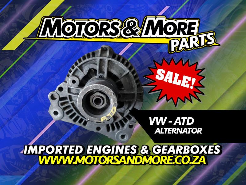 VW ATD 1.9TDi - Alternator - Limited Stock! - Parts!