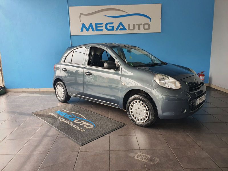 2015 Nissan Micra 1.2 Visia&#43; (Audio), Grey with 140900km available now!