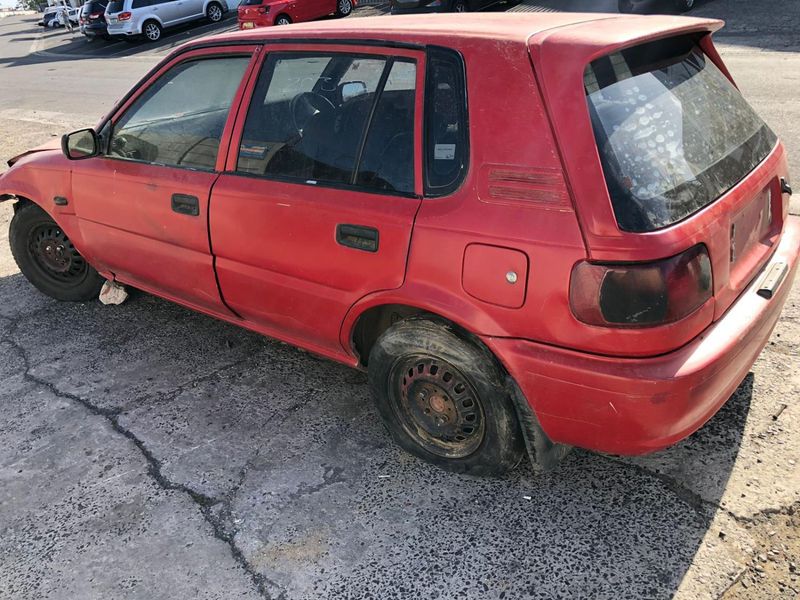 TOYOTA TAZZ STRIPPING FOR SPARES