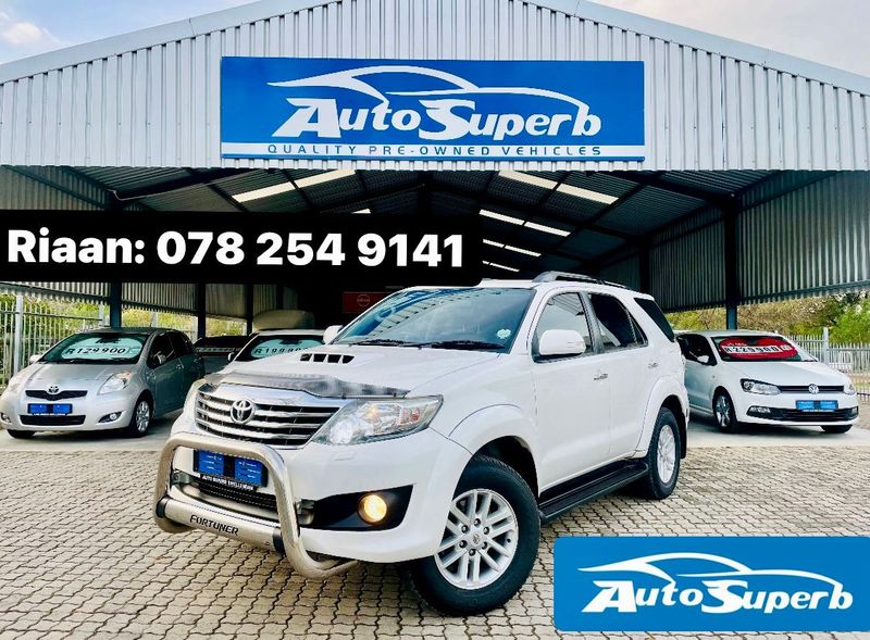 2014 Toyota Fortuner 3.0 D-4D 4x4 Auto (244 000km)