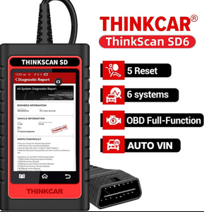 Thinkcar Sd6 Scan Tool (engine Tcm Abs Srs Bcm Ic) 5 Special Functions