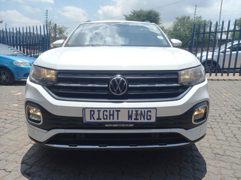 2021 Volkswagen T-Cross MY21 1.0 TSI Comfortline, White with 25000km available now!