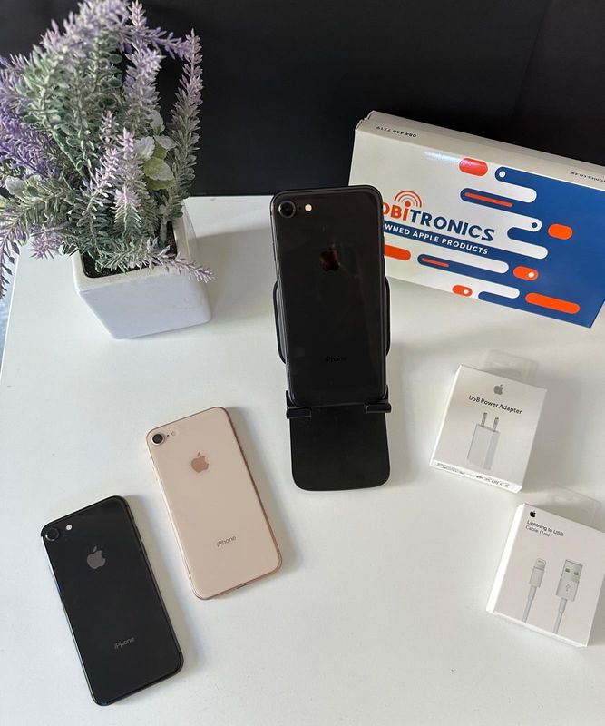 iPhone 8 64gb and 256gb  - Great Condition- 3 months warranty