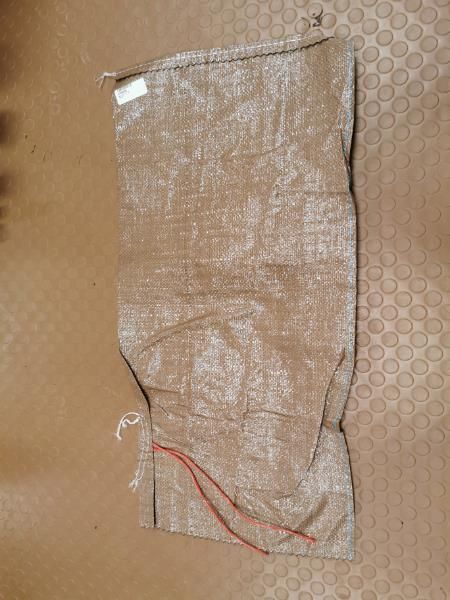 BAG/SAND/BROWN WITH TIE STRING