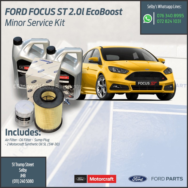 New Genuine Ford Focus ST 2.0l EcoBoost Minor Service Kit