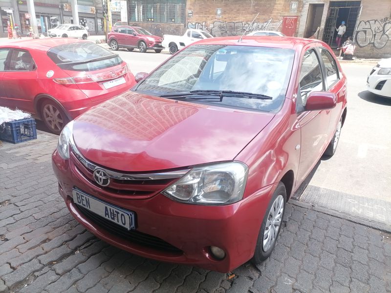 2013 Toyota Etios 1.5 Xs Sedan, MAROON  with 85000km available now!