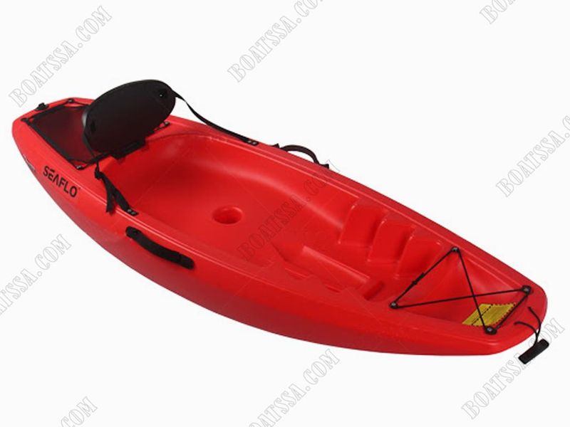 SEAFLO KAYAK CHILD RED WITH PADDLE UP TO 55KG