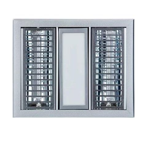 Waco - Bathroom Heater Infrared 2x500W with Lamp 1x12W LED