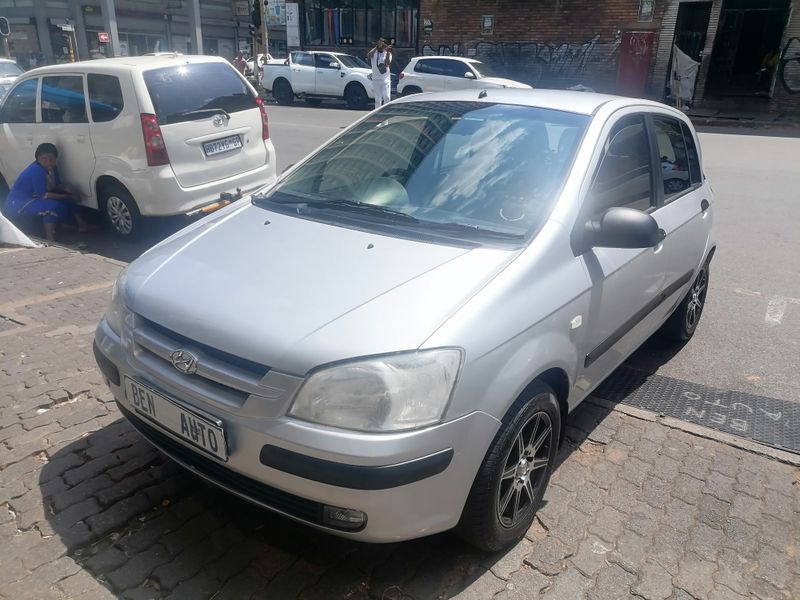 2006 Hyundai Getz 1.4 GL, Silver with 150000km available now!