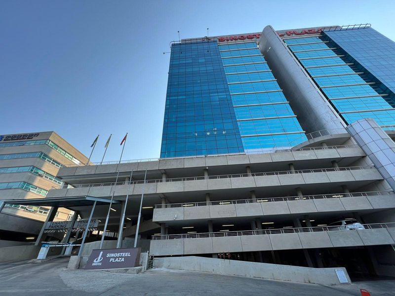 A grade office component for rent Sinosteel Plaza - Sandton