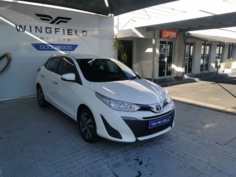 2018 Toyota Yaris 1.5 XS CVT, White with 113000km available now!