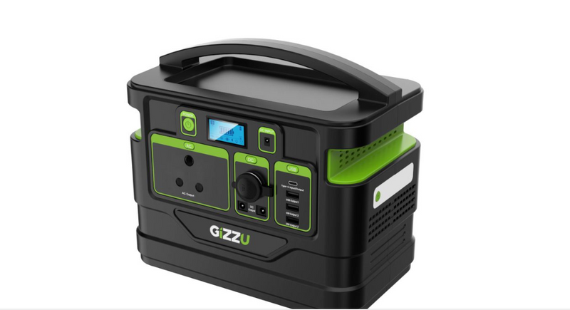 Gizzu 500W 518Wh Portable Power Station 1 x 3 Prong SA Plug Point - Not sure does not turn on need t