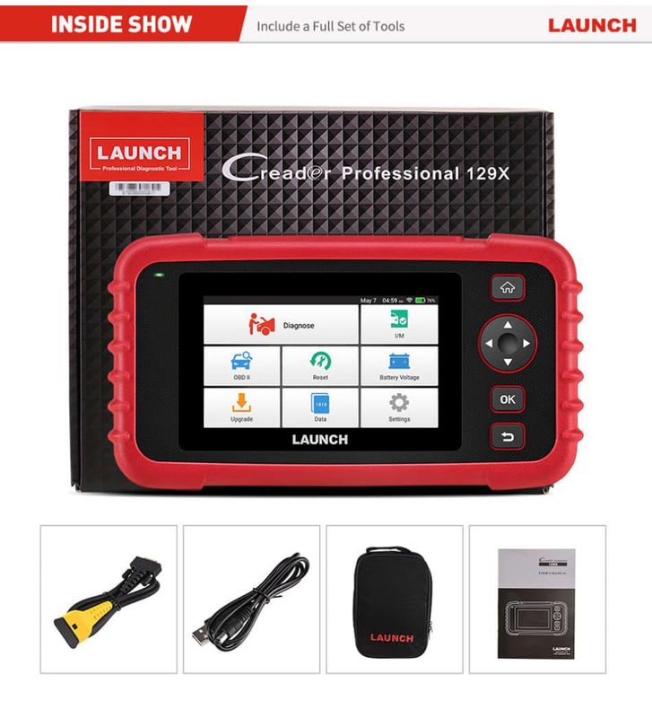 Launch Creader CRP129X – 8 Powerful Service Reset Functions